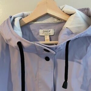 Only Women's Light Purple Rain Jacket